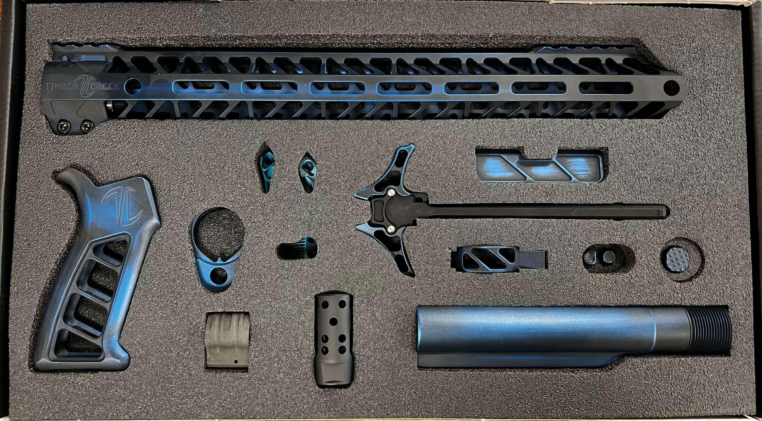 Blue Battle Worn Enforcer Kit - Z32 Armory Inc.